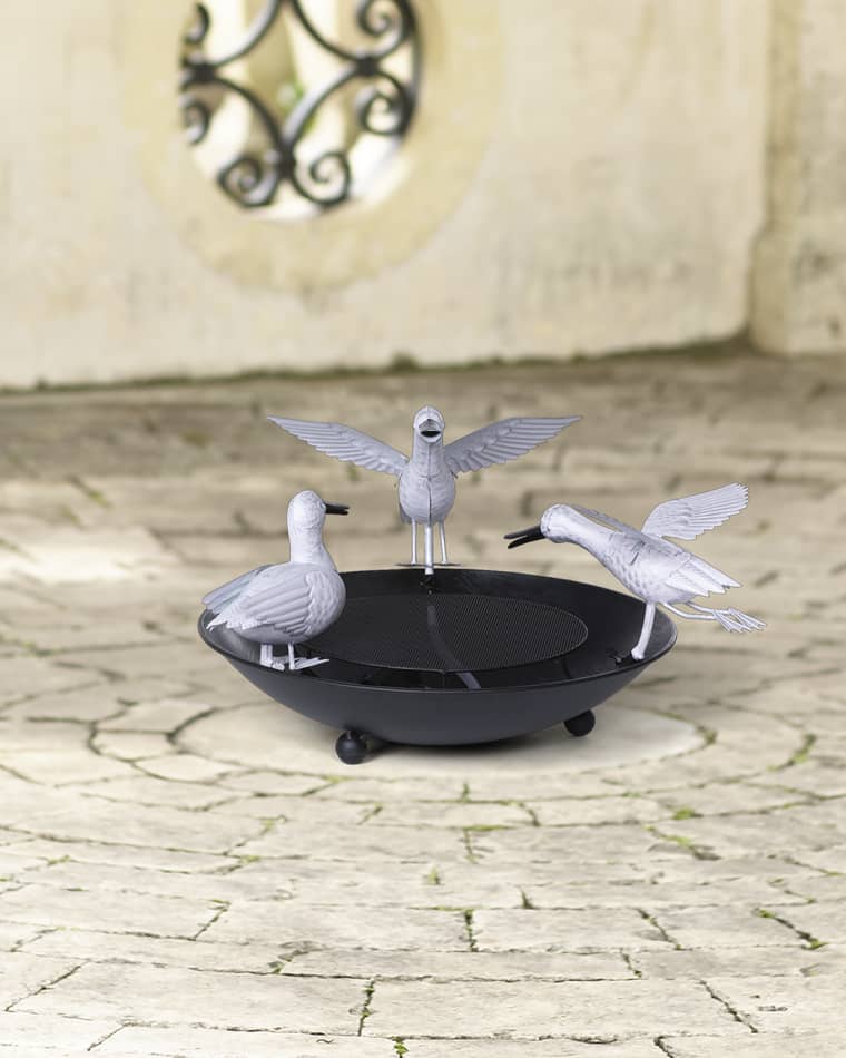 Park Hill Collections Splashing Ducklings Outdoor Garden Fountain