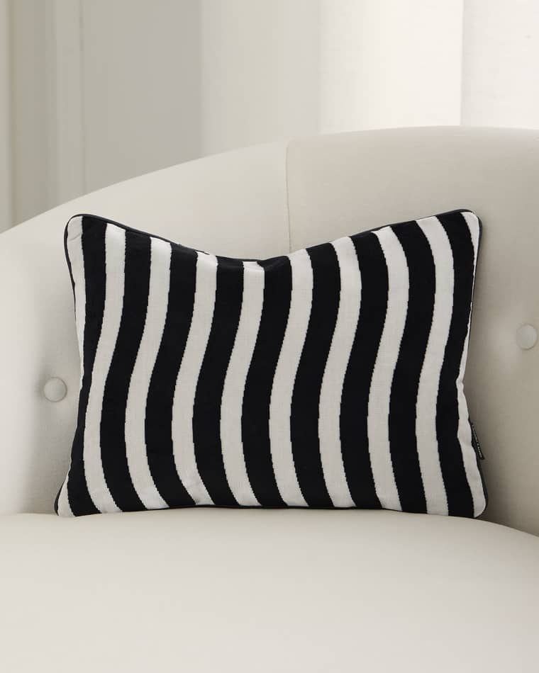 Christian Lacroix Roubine Velvet Pillow, 12" x 16"