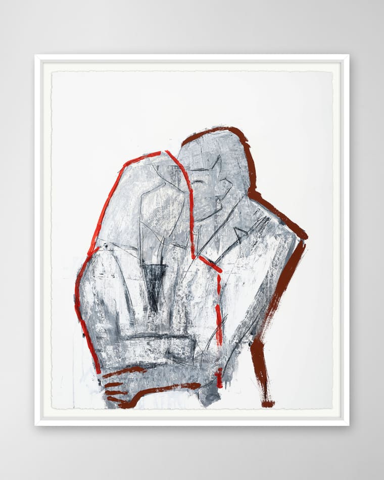 RFA Fine Art "Couple 1" Hand-Embellished Giclee by Robert Robinson