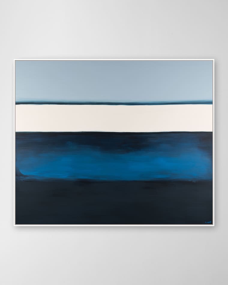 RFA Fine Art "Gradual Blue" Hand-Embellished Giclee by H. Scott