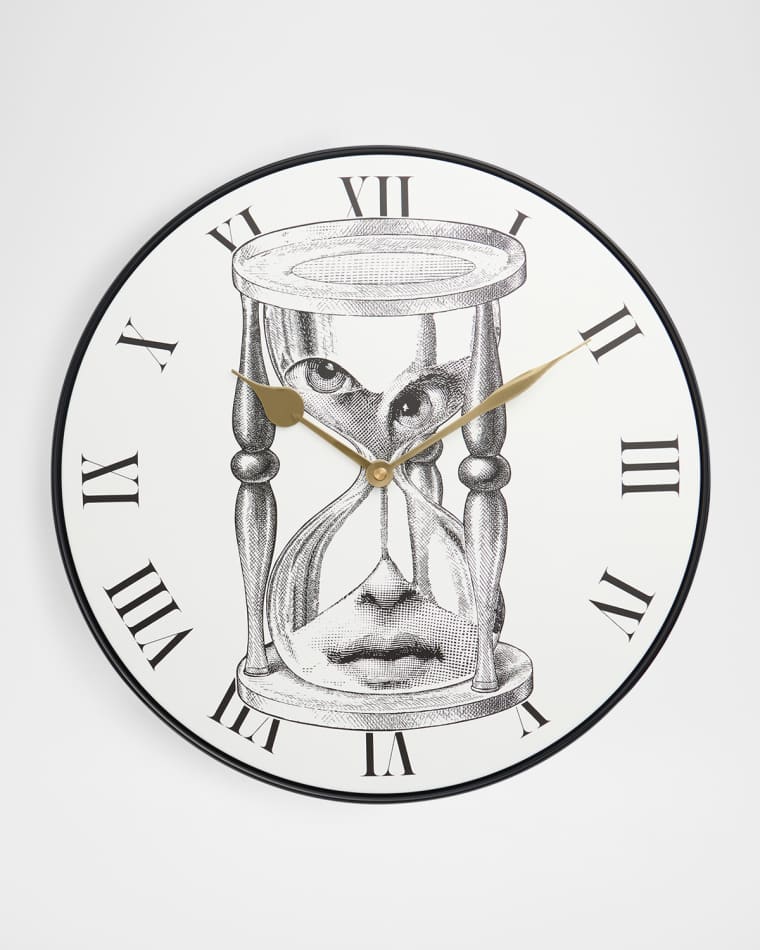 Fornasetti Tema e Variazioni No. 184 Wall Clock