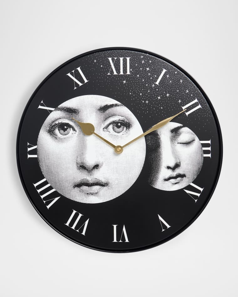 Fornasetti Eclissi Wall Clock