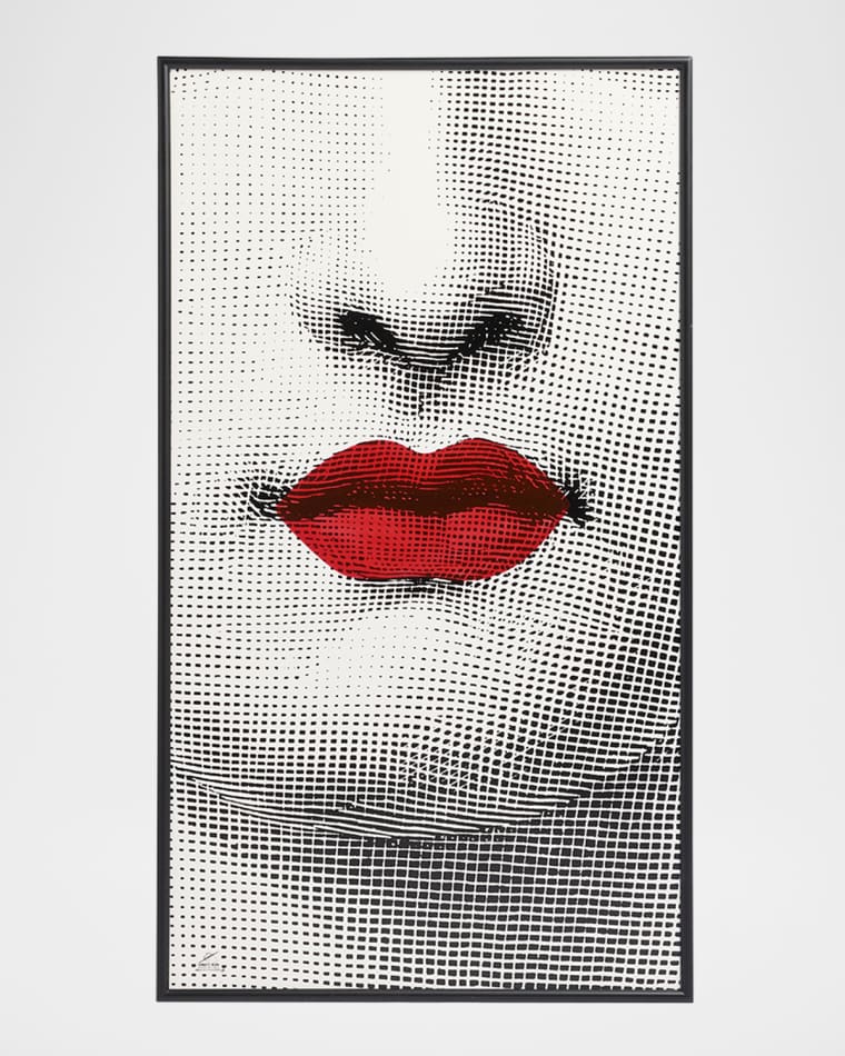 Fornasetti Bocca Decorative Panel Wall Art