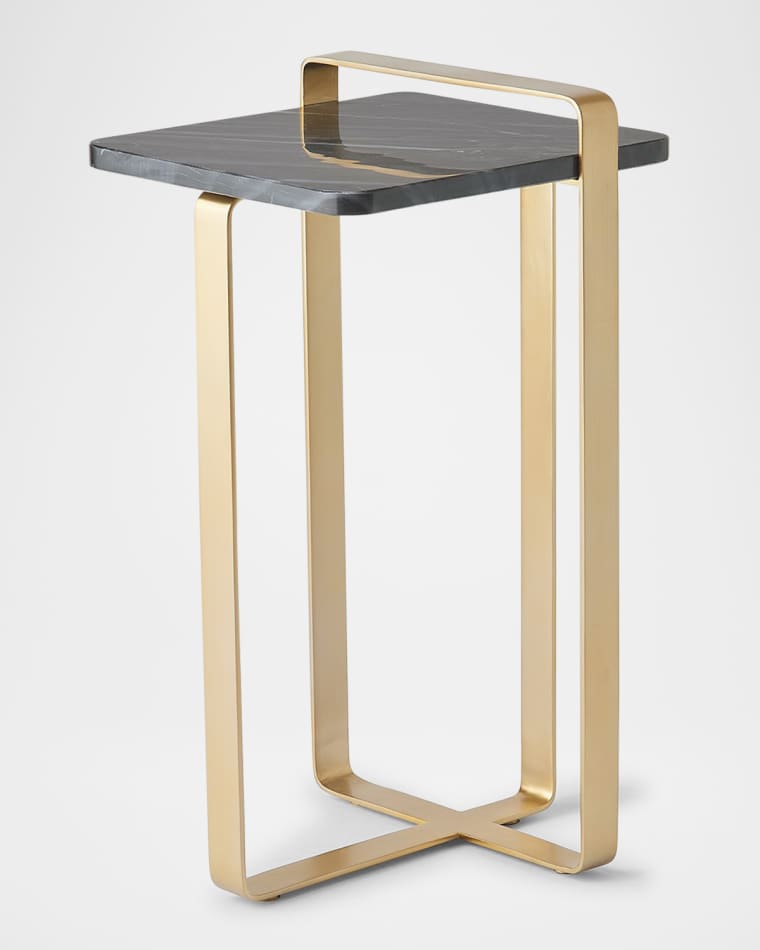 Global Views Edit Brass Table