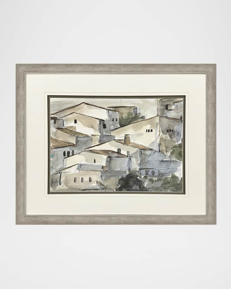 Paragon Decors "Mountainside Village II" Framed Giclee by Ethan Harper