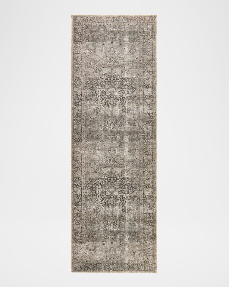 Four Hands Morelli Natural Power-Loomed Runner, 3' x 12'