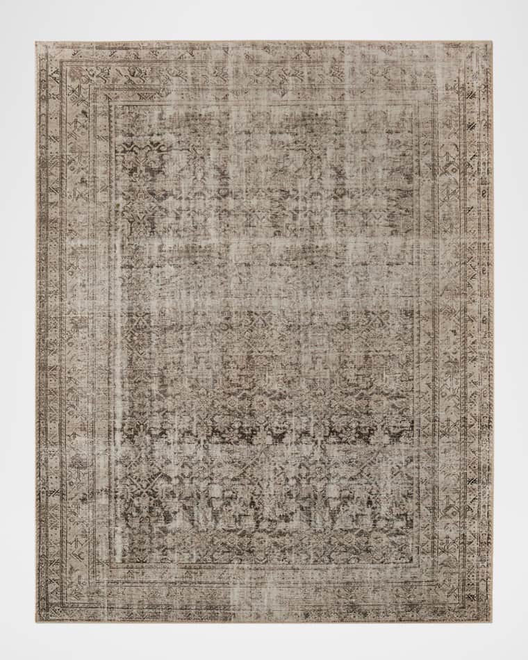 Four Hands Nala Tan Power-Loomed Rug, 5' x 8'