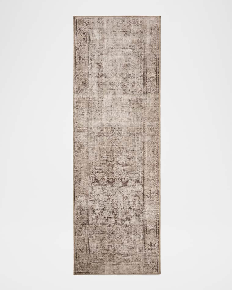 Four Hands Nala Natural Power-Loomed Runner, 3' x 12'