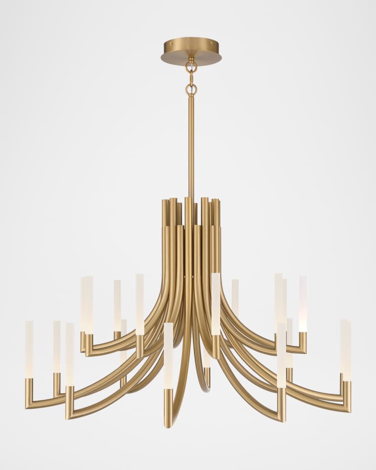 Eurofase Olette 42" 20-Light LED Chandelier