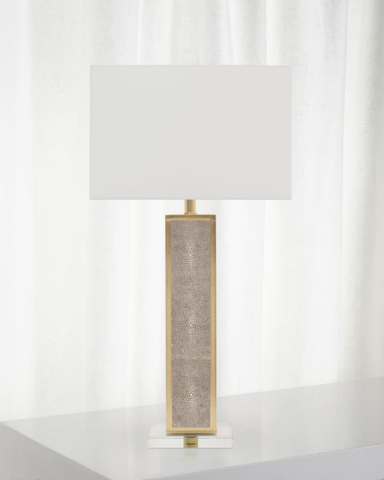 Couture Lamps Blair 32" Faux Shagreen Table Lamp