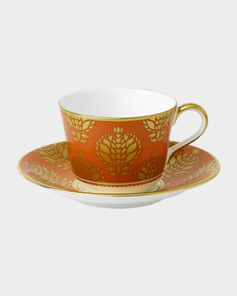 Royal Crown Derby Bristol Orange Cup