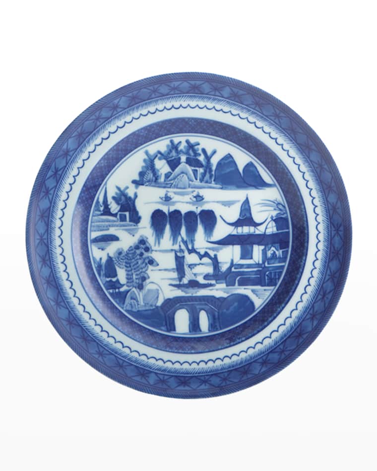Mottahedeh Blue Canton Salad Plate