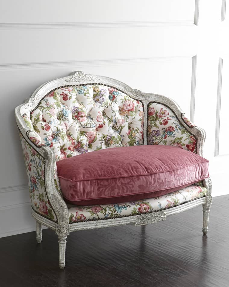 Horchow settee shop
