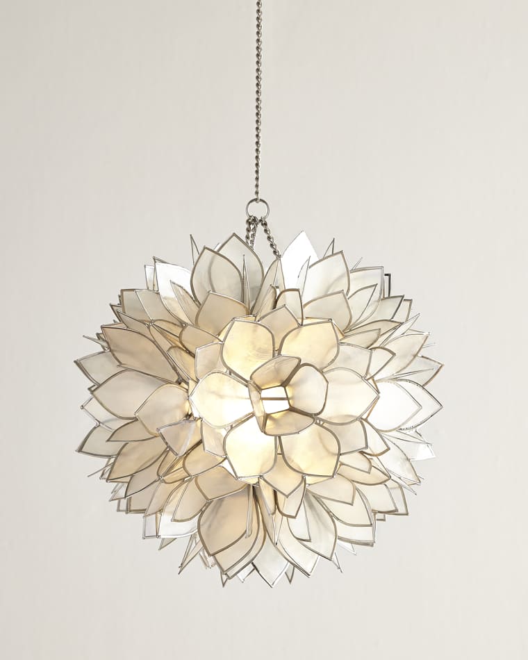 Neiman Marcus Flower Burst 1-Light Mini Pendant