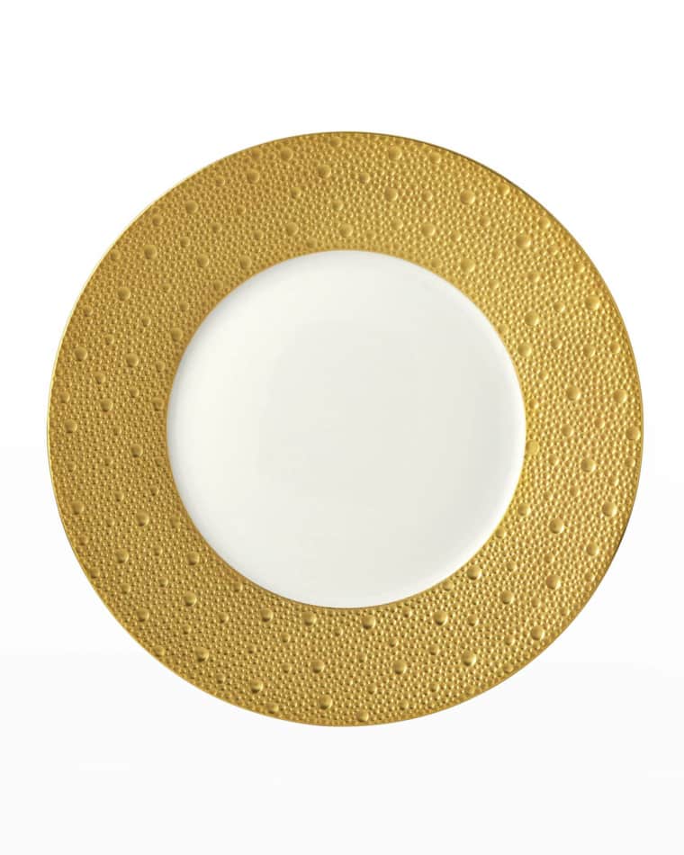 Bernardaud Ecume Gold Salad Plate