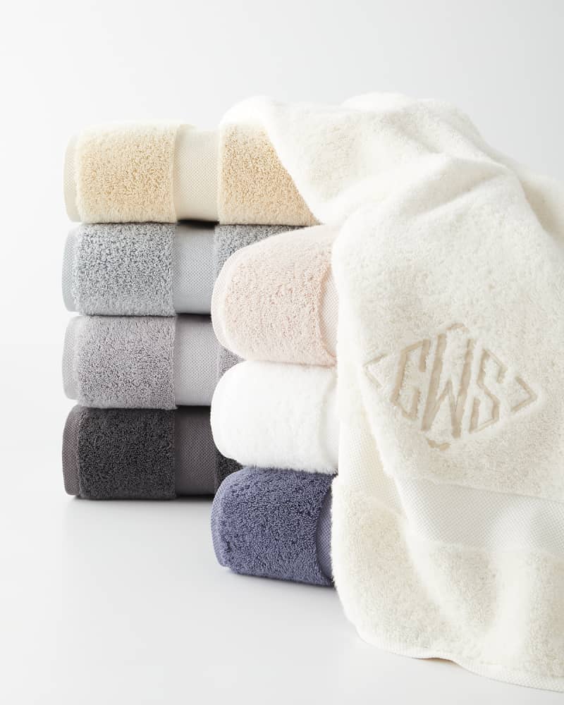 Monogrammed Towels & Solid Towel Sets at Horchow