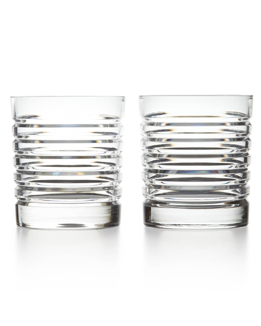 Image 3 of 5: Two Metropolis Double Old-Fashioned Glasses
