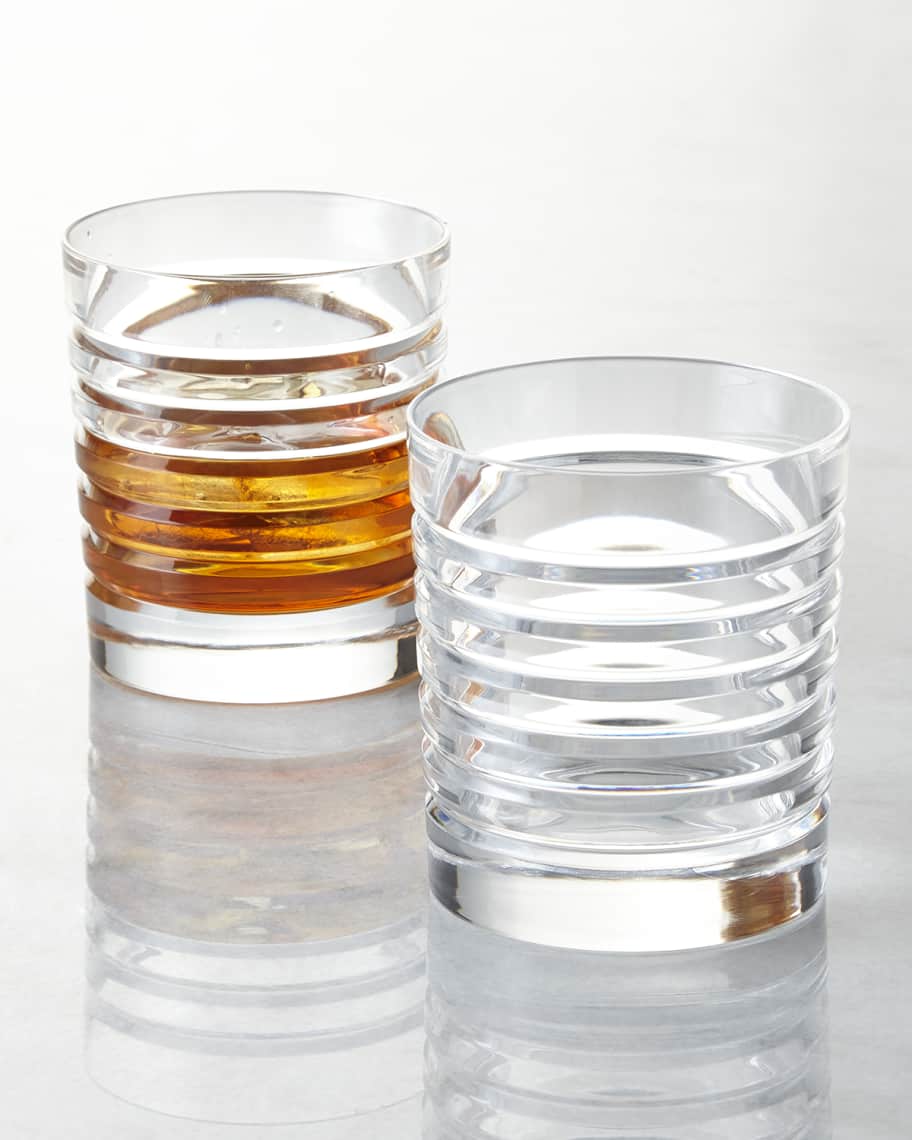 Image 1 of 5: Two Metropolis Double Old-Fashioned Glasses