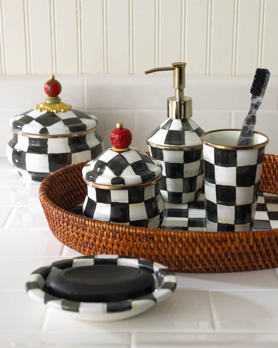 MacKenzie-Childs Courtly Check Tumbler | Horchow