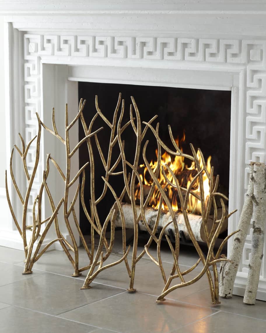 decorative fireplace screens