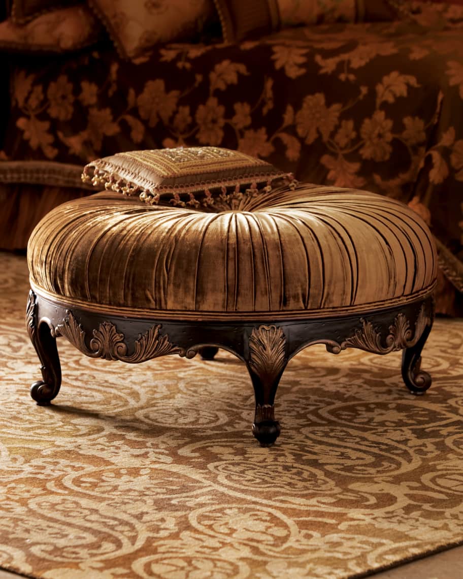 Old fashioned ottoman discount