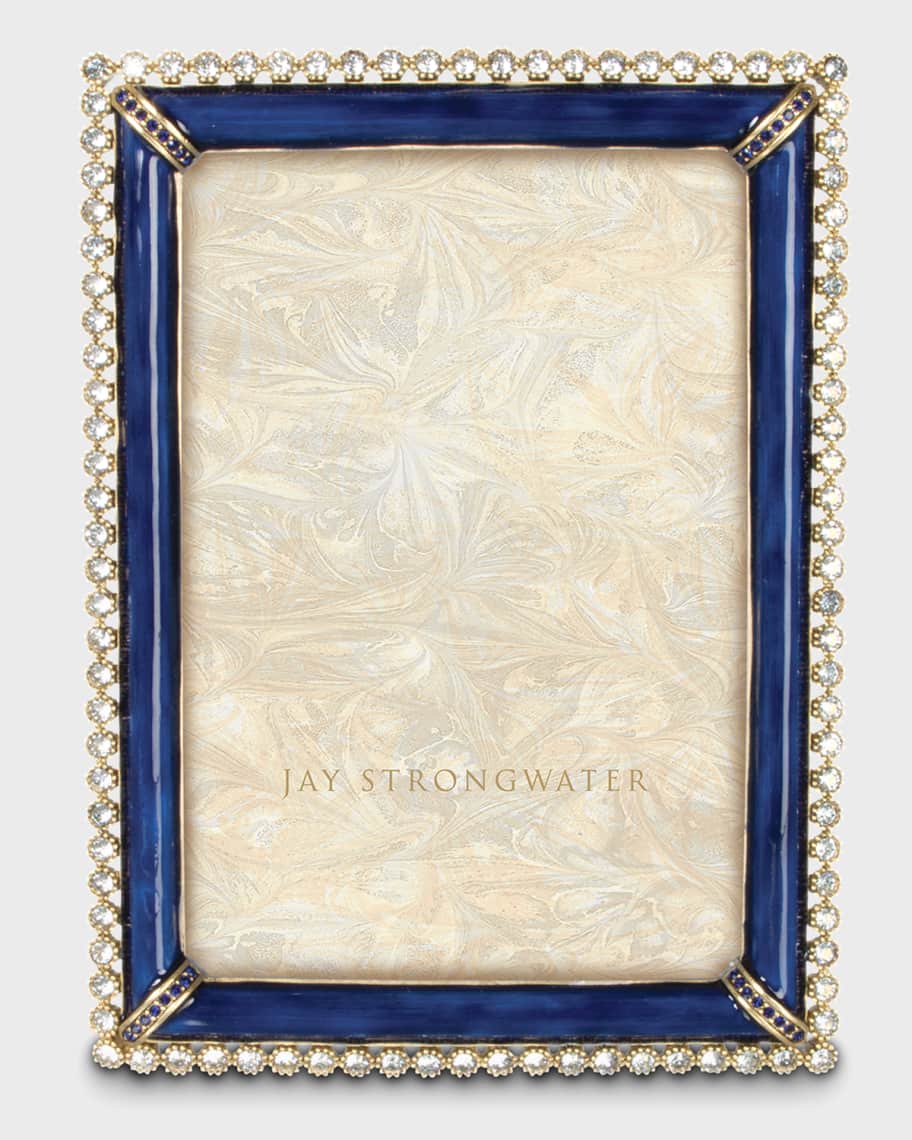 フォトフレーム JAY STRONGWATER PHOTO FRAME Amazon.com - Jay Strongwater Enamel and Stone Edge 4