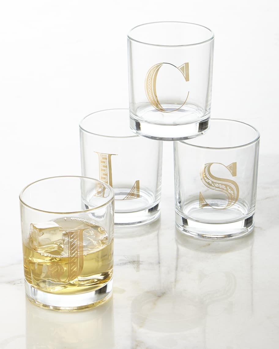Monogrammed Double OldFashioned Horchow