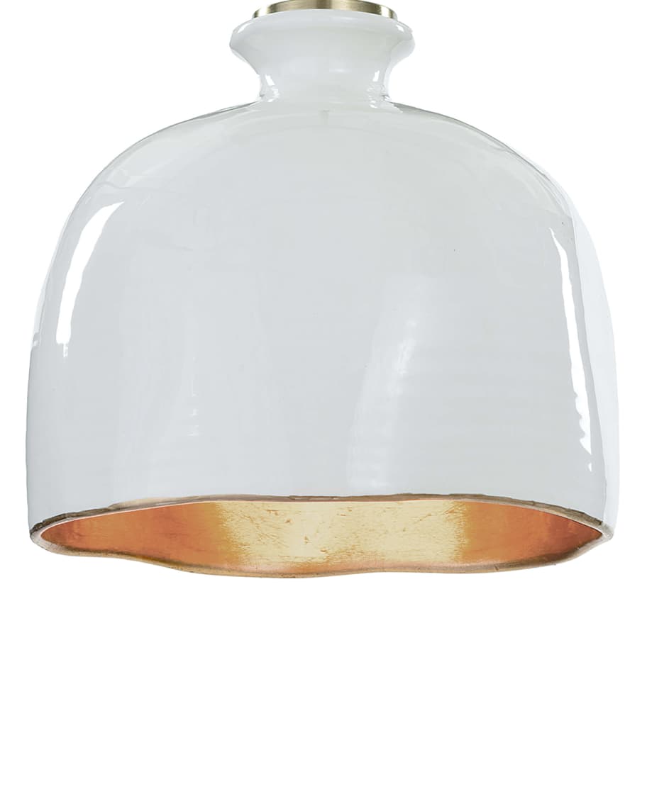Image 2 of 4: Bianca Dome 1-Light Pendant