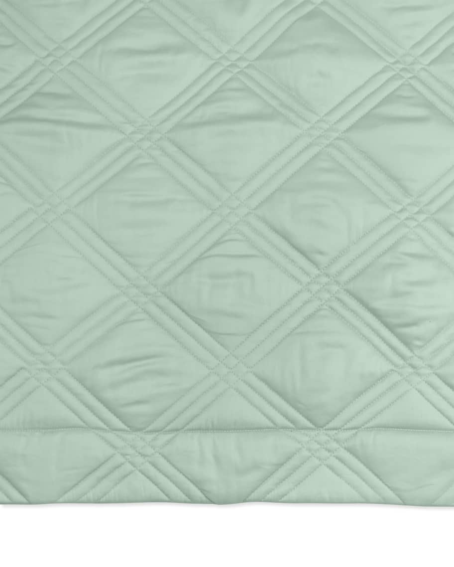 Image 1 of 2: Windowpane King Sham