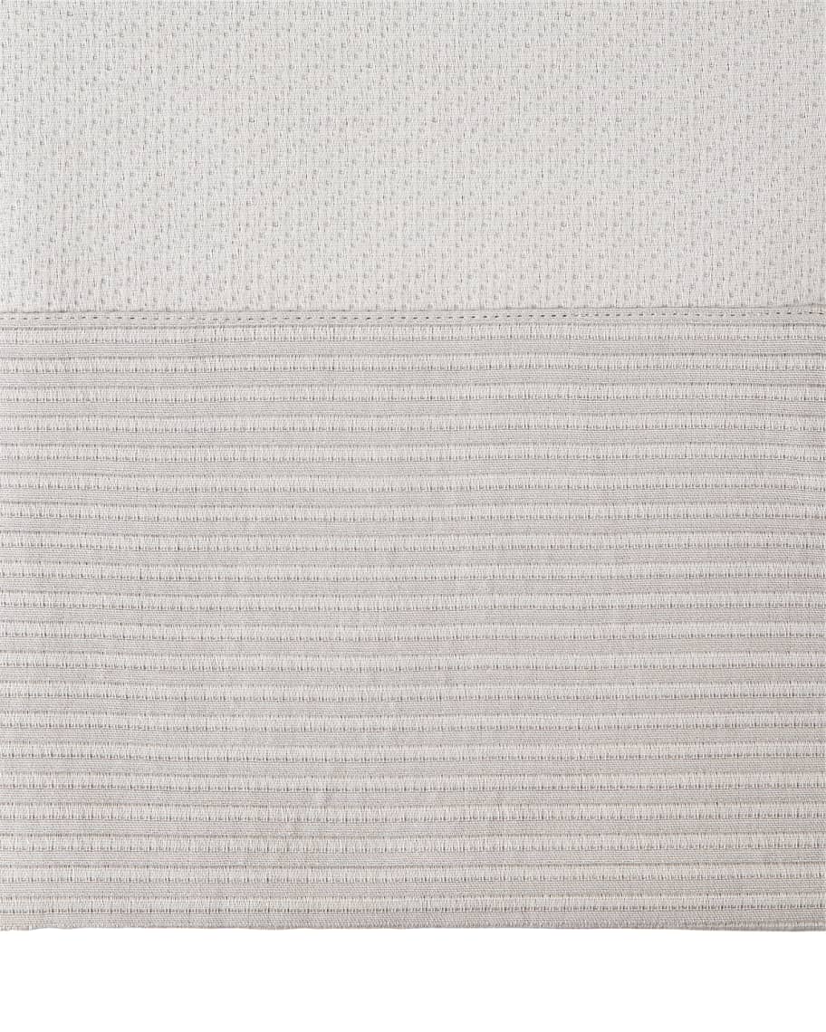 Image 2 of 2: Angelina Pique Coverlet