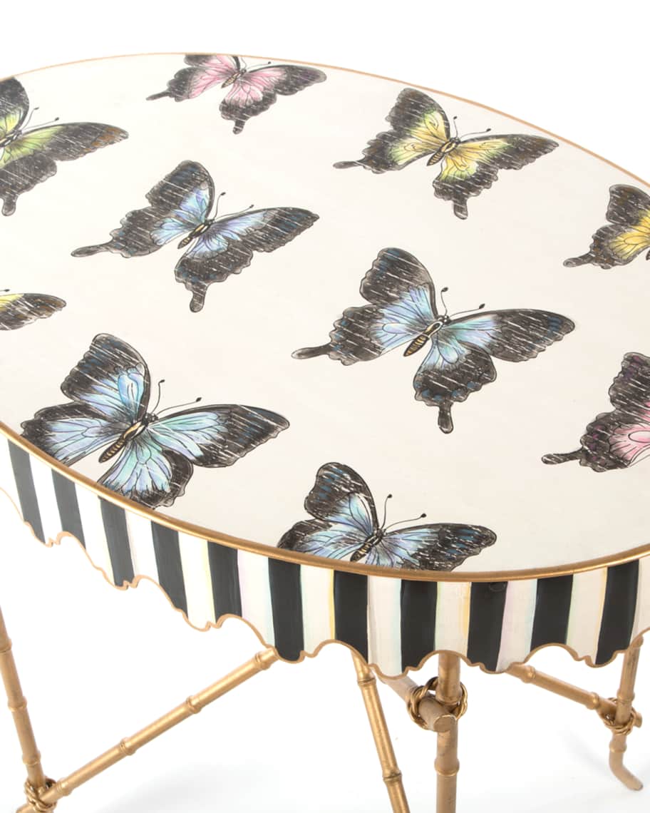 Image 2 of 3: Butterfly Collection Side Table