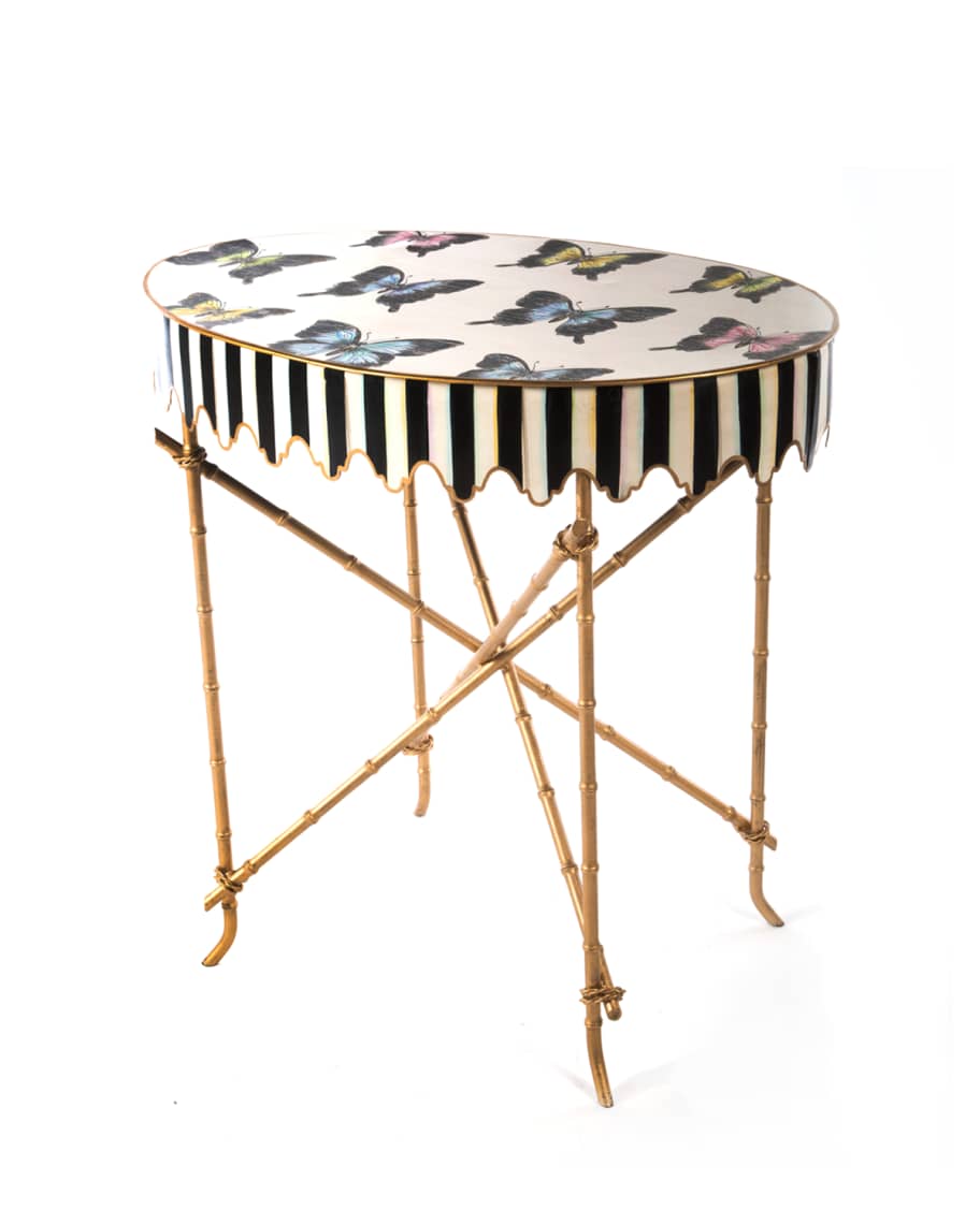 Image 1 of 3: Butterfly Collection Side Table