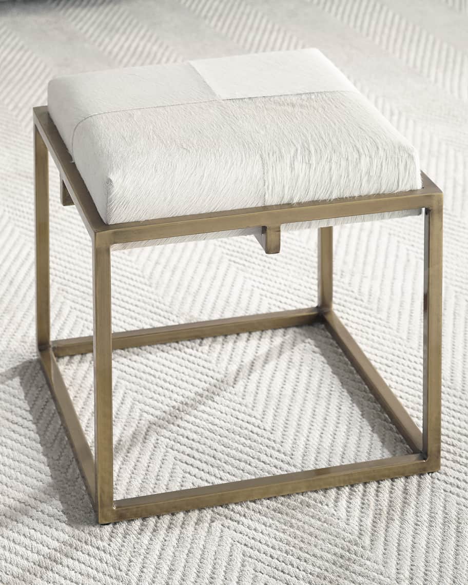 Hide ottoman on sale