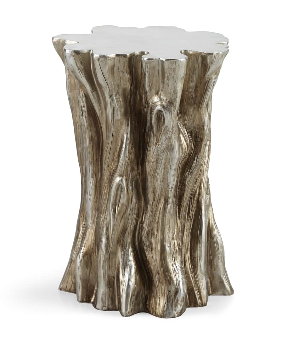 Image 3 of 5: Tree Stump Accent Table