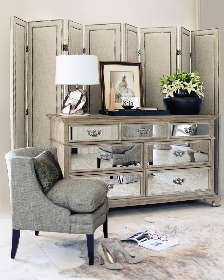 Horchow shop mirrored dresser
