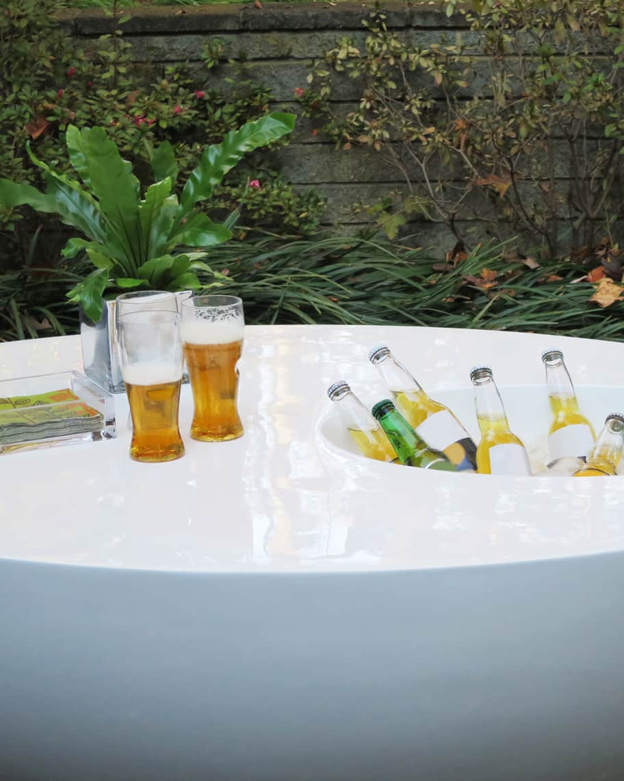Image 2 of 4: Outdoor Beverage Table