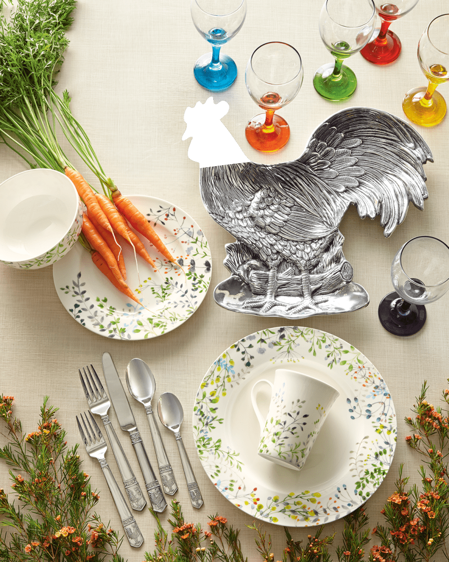 Image 2 of 4: 16-Piece Tivoli Garden Dinnerware Service