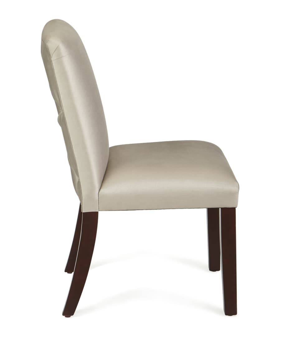 Image 2 of 4: Alain Diamond-Tufted Dining Chair