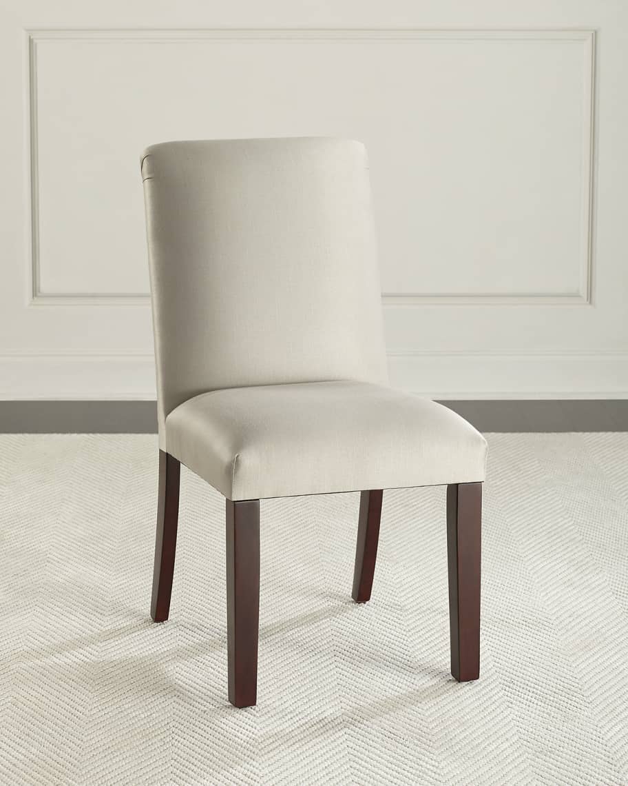Image 1 of 4: Alain Diamond-Tufted Dining Chair