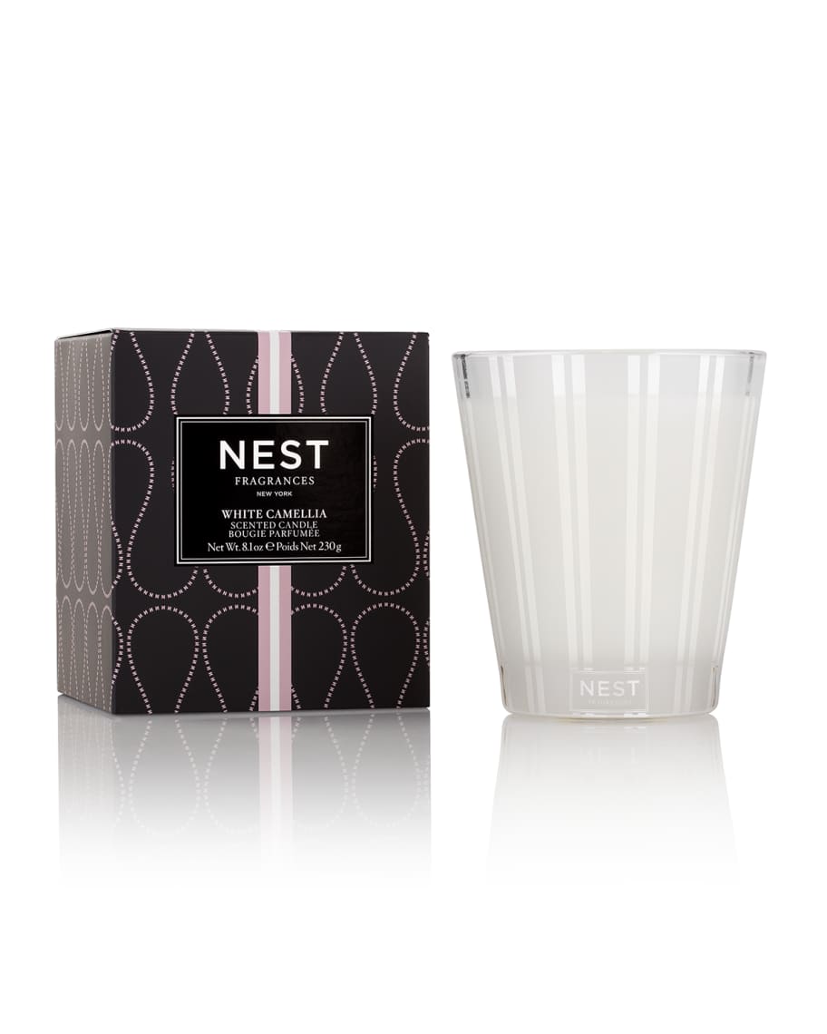 NEST New York White Camellia Classic Candle, 8.1 oz. Horchow