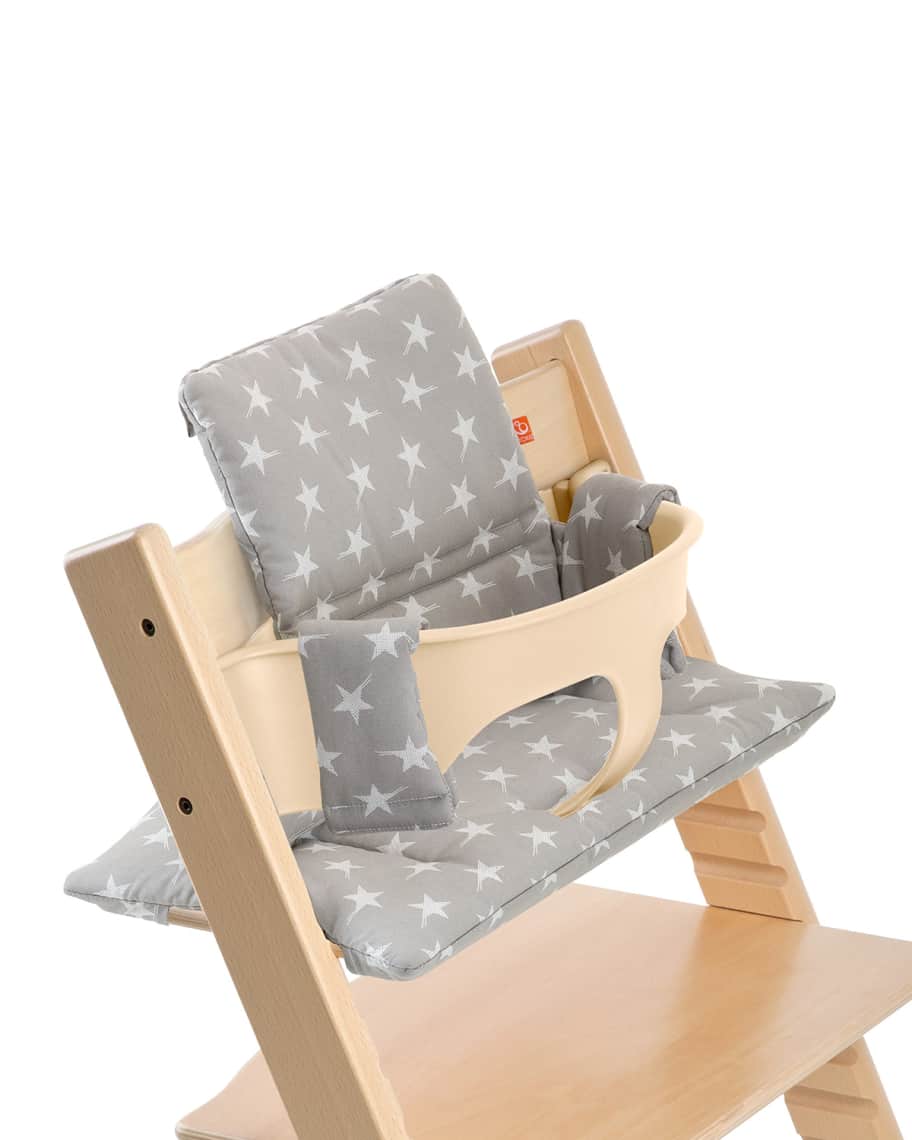 Image 1 of 2: Tripp Trapp® Seat Cushion, Gray Star