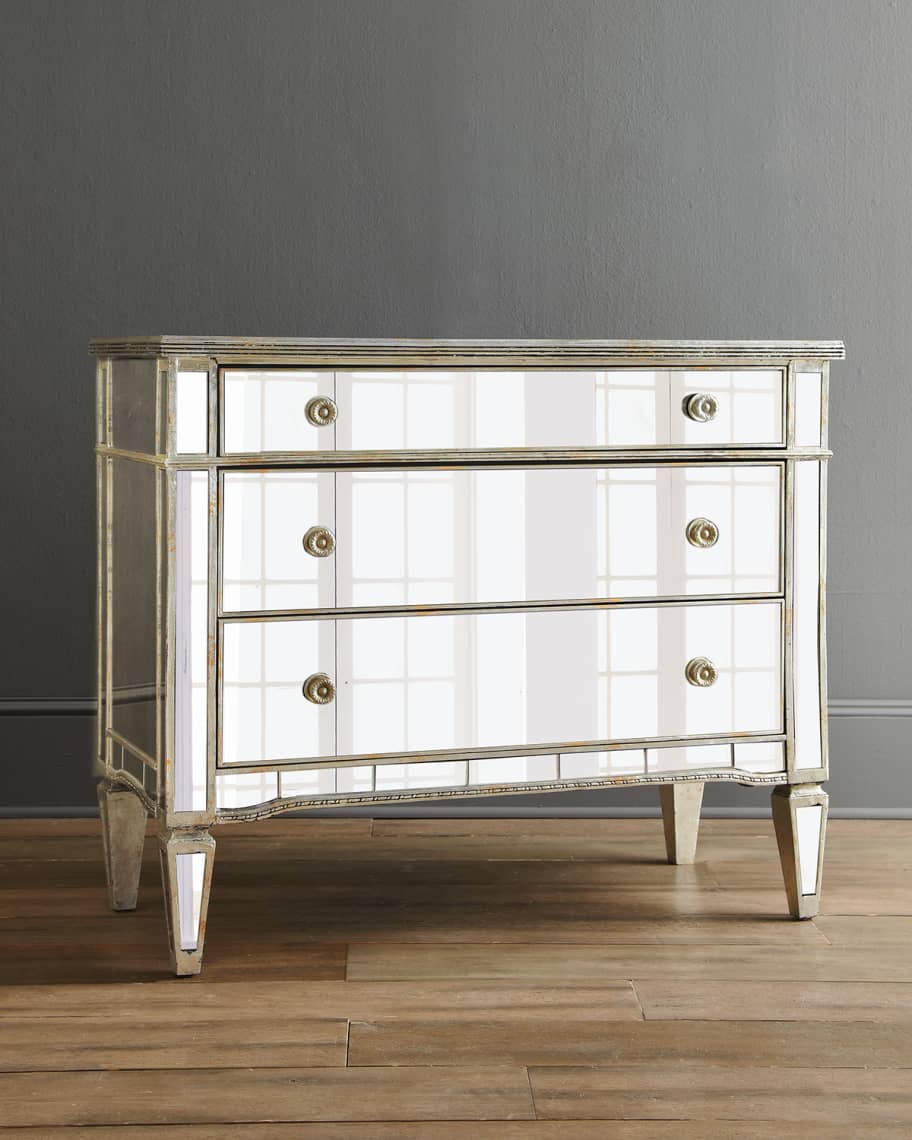 Amelie Mirrored Hall Chest