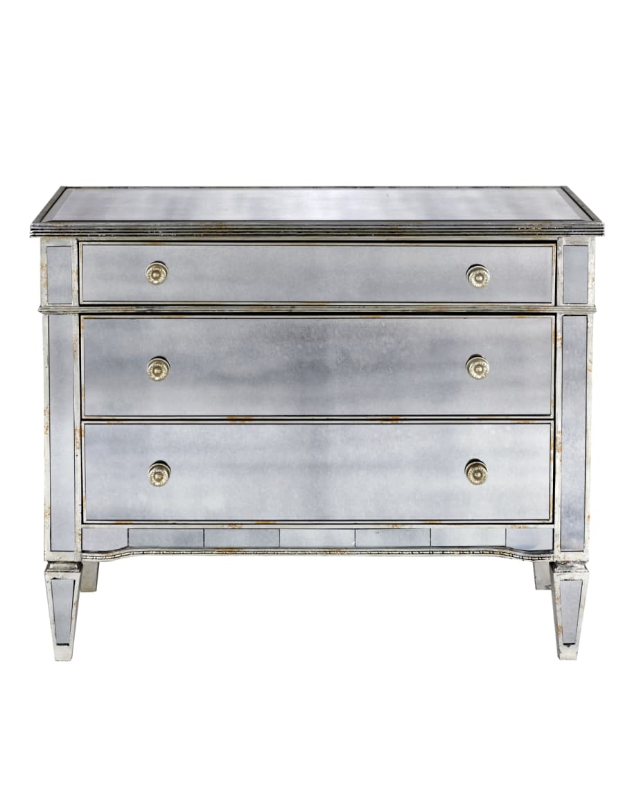 Amelie Mirrored Hall Chest, Borghese Mirrored Hall Chest