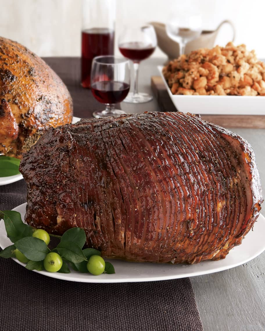 Image 1 of 1: Honey-Glazed, Spiral-Cut Whole Ham, For 16-18 People