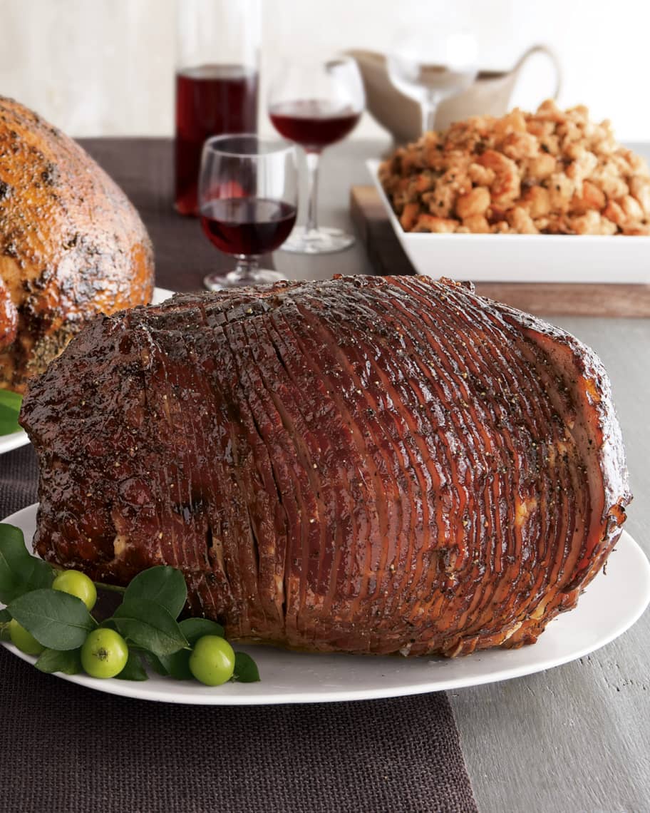 Image 1 of 1: Honey-Glazed, Spiral-Cut Half Ham, For 8-10 People