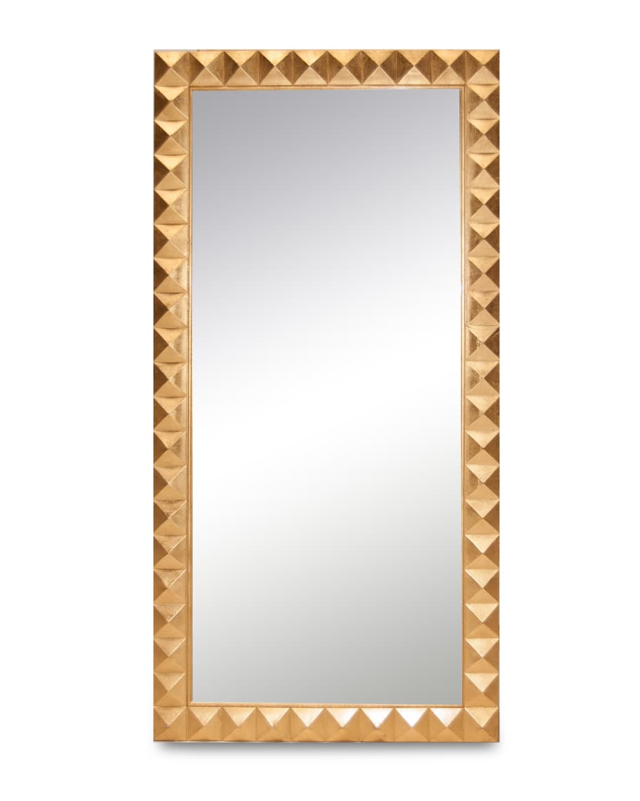 Image 1 of 2: Ilsa Gold Leaning Mirror