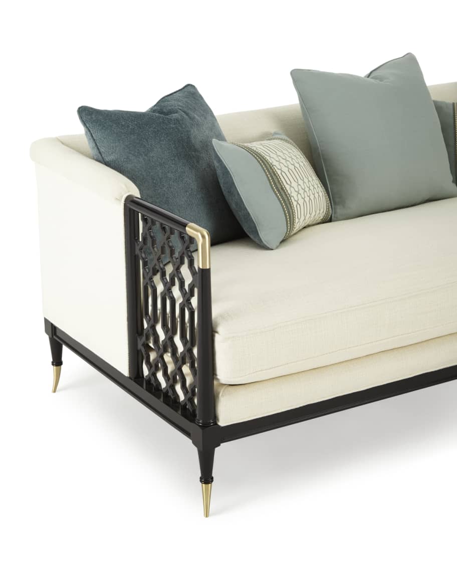 Caracole lattice sale entertain you sofa