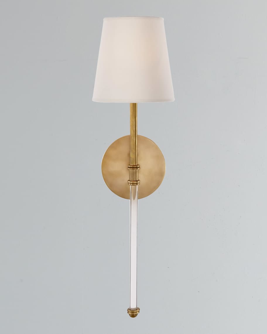 Image 1 of 1: Camille Sconce - Gold By Suzanne Kasler