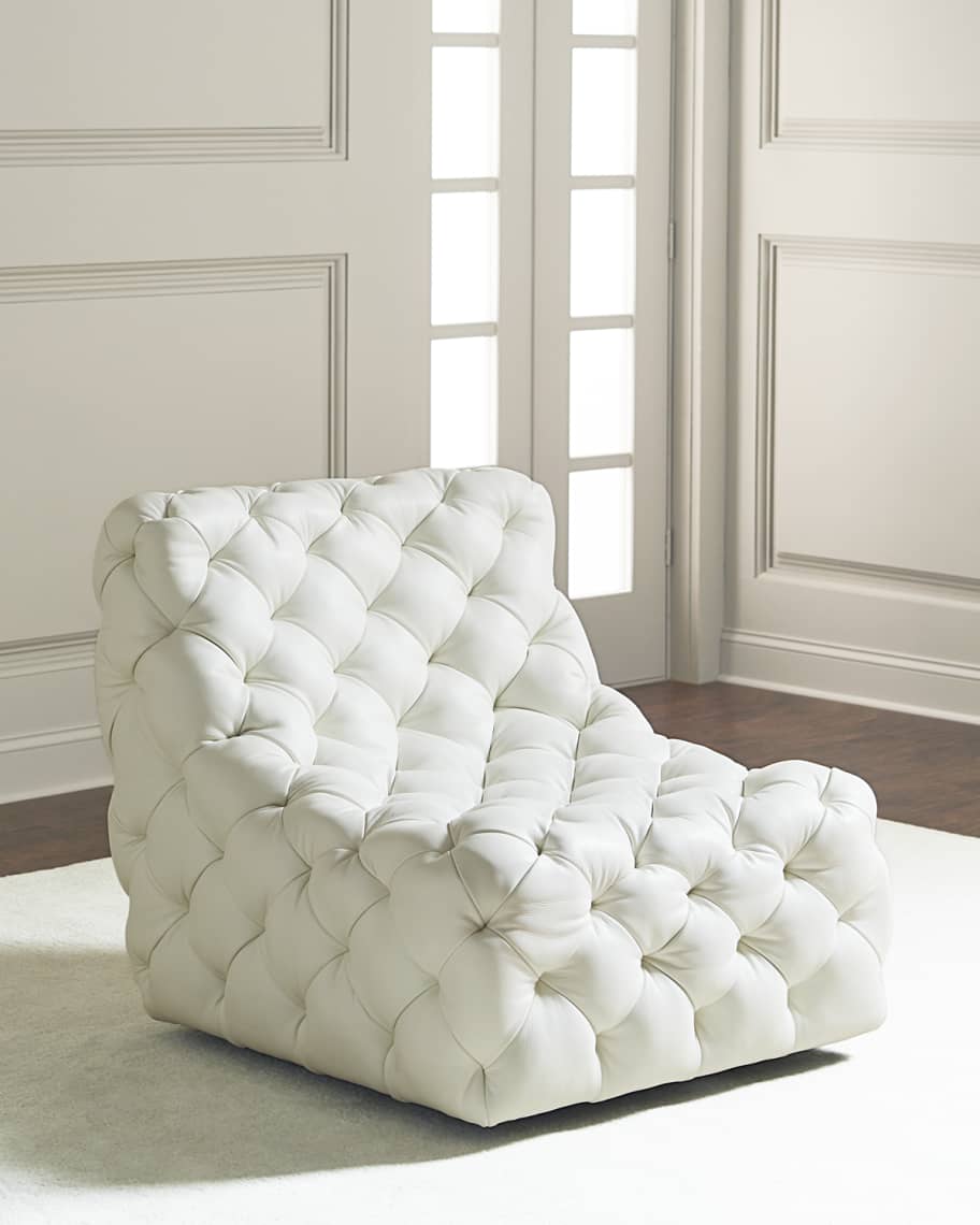 Bernhardt Dunaway Tufted Swivel Chair Horchow