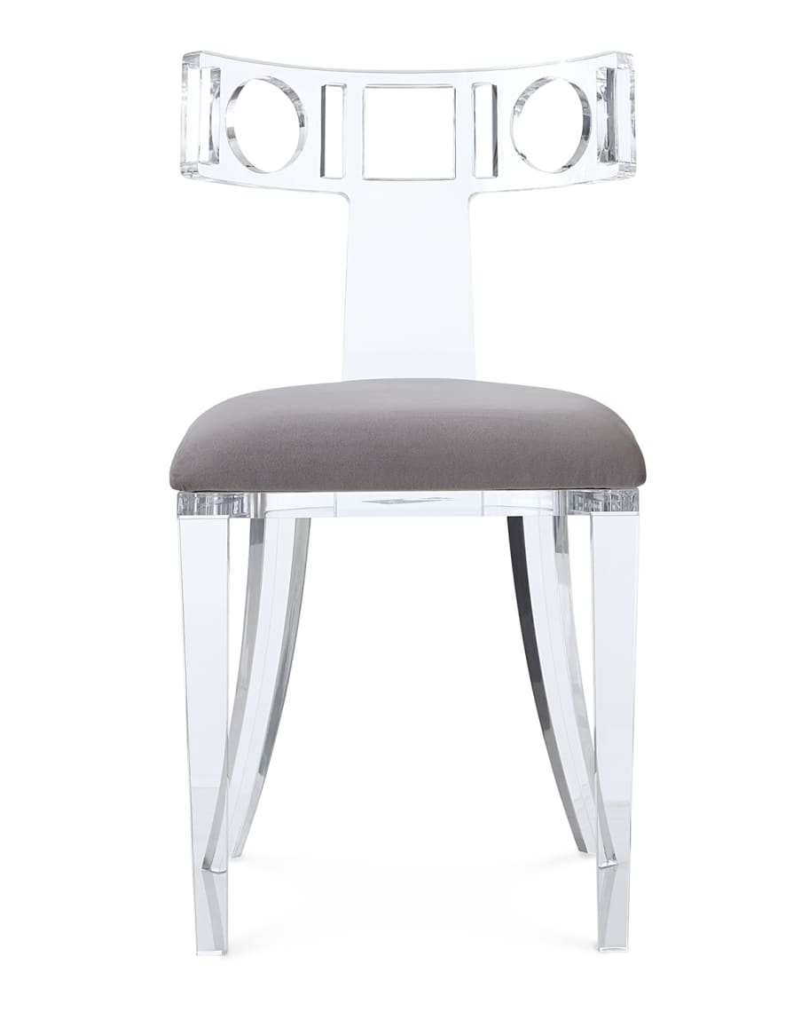 Image 2 of 2: Hepburn Acrylic Accent Chair